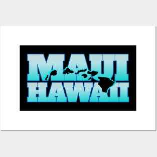 Maui Hawaii t-shirt designs Posters and Art